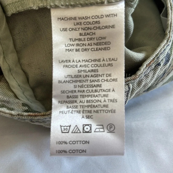 Anthropologie Camo Pants Size 6 - Picture 11 of 12